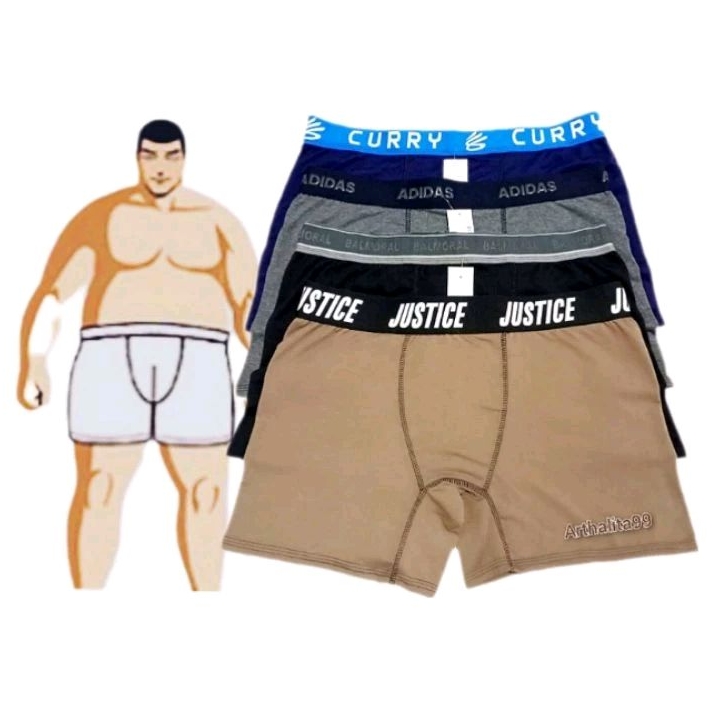 Jual ISI CELANA DALAM PRIA BOXER XXL XXXL BIG SIZE JUMBO