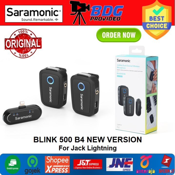 Jual Saramonic Blink 500 B4 New Version Mikrofon Wireless Saramonic