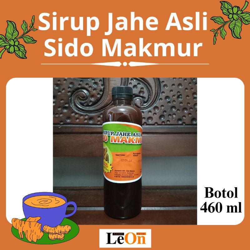 Jual SIRUP JAHE ASLI SIDO MAKMUR JAMU HERBAL ALAMI PENINGKAT DAYA TAHAN ...