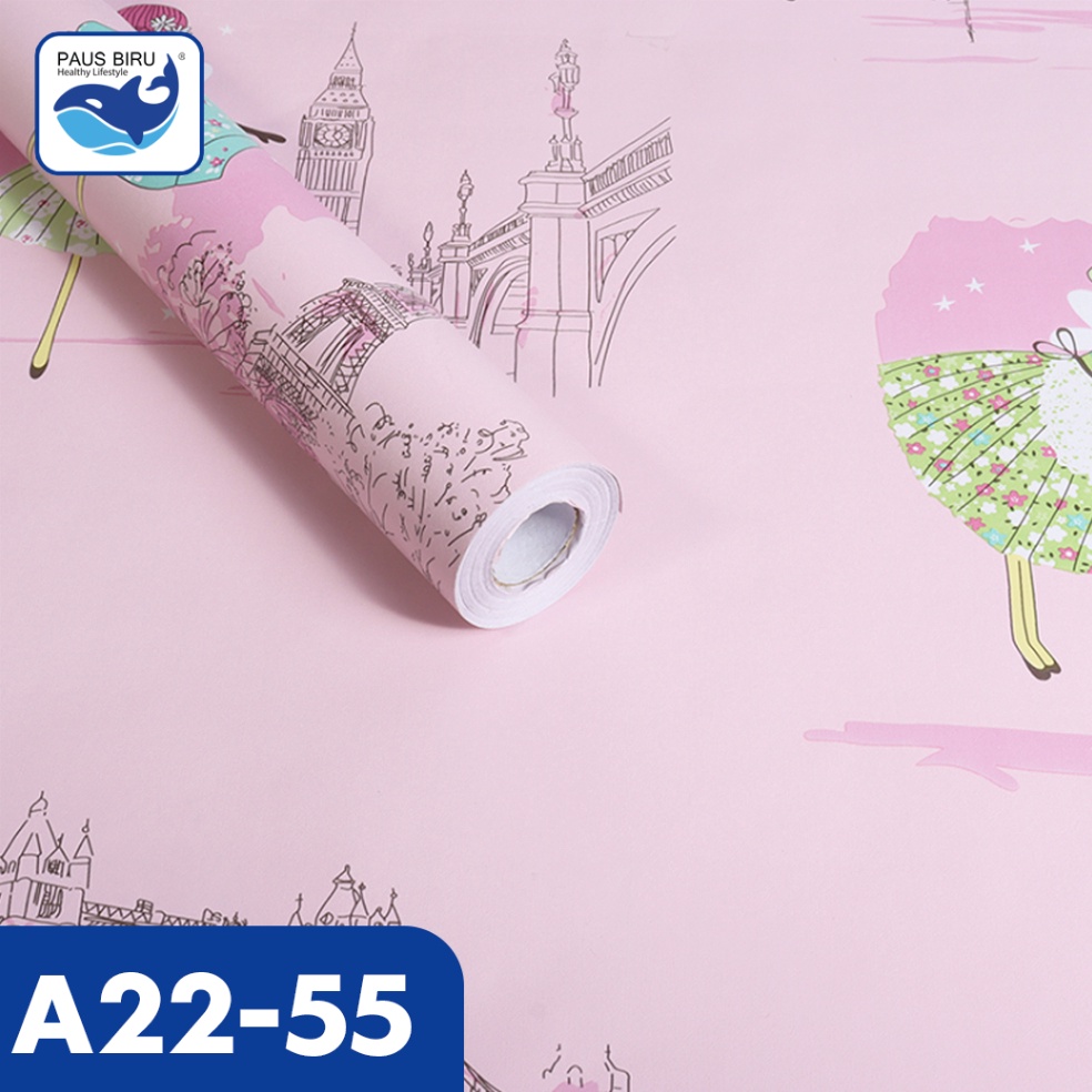 Jual KODE O3T2 Wallpaper Sticker Roll 8 meter x 45cm Wallsticker