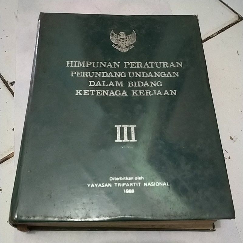 Jual Original Himpunan Peraturan Perundang Undangan Dalam Bidang