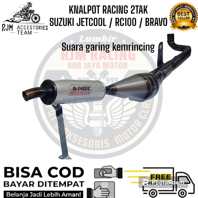Jual knalpot rc100 bravo jetcol,tornado gs gsx sigma alfa knalpot ...