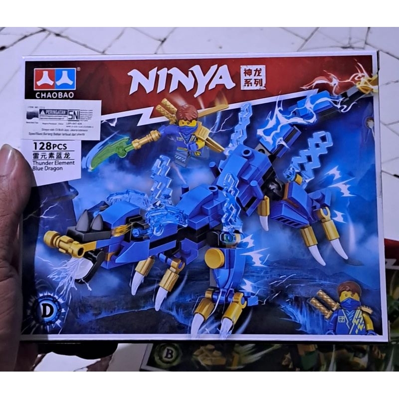 Jual Mainan bricks block ninja dragon masters/brick ninjago/briks naga ...