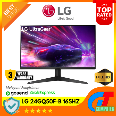 Jual Monitor LG 23.8" 24GQ50F-B UltraGear FHD Gaming Monitor 165Hz ...