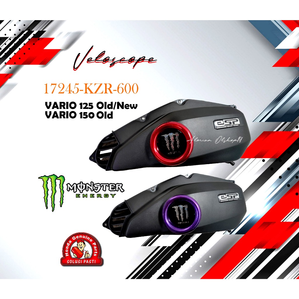 Jual Veloscope Tutup Filter Vario 125 Old New Vario 150 Old Model