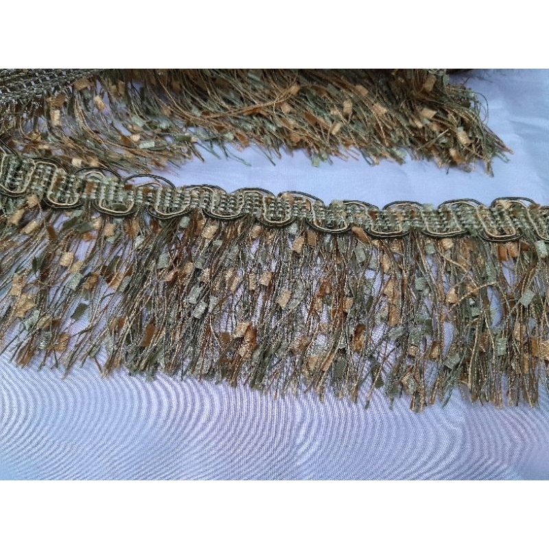 Jual Renda Rumbai 7432 /15 meter(Lebar 10cm) | Shopee Indonesia