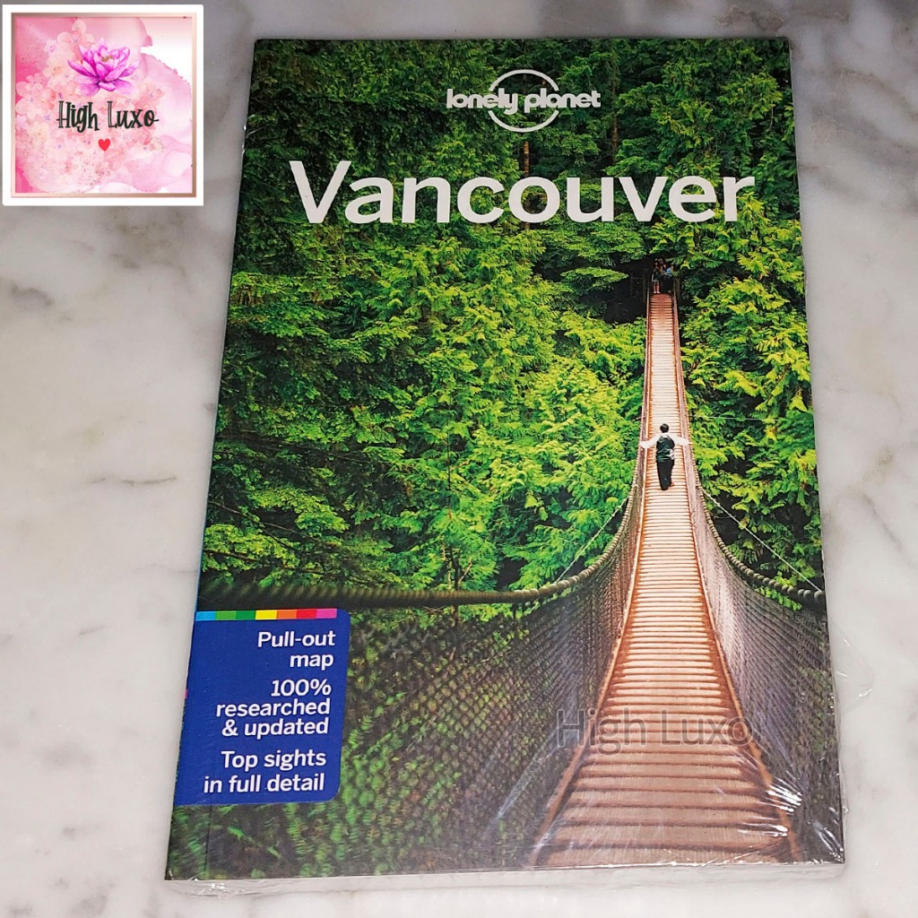 Jual Buku Travel Lonely Planet Vancouver Canada Kanada GUIDE BOOK MAP ...