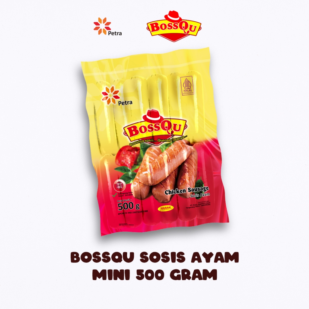 Jual Sosis Ayam Mini Bossque 500 Gram | Shopee Indonesia