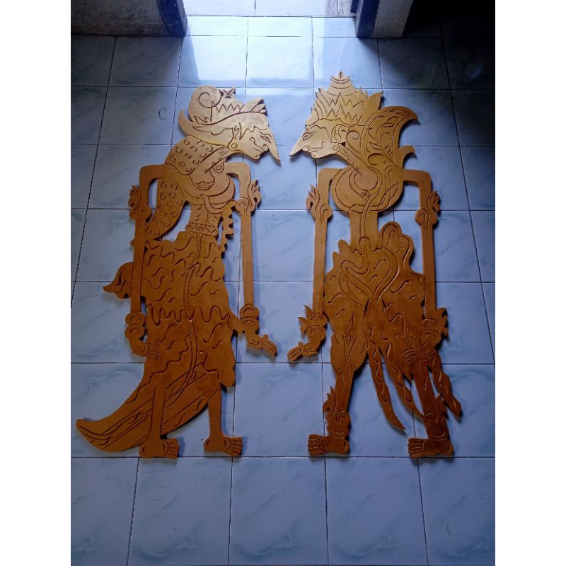 Jual Sepasang Wayang Rama dan Shinta Bahan Spon Eva/Karet Untuk ...
