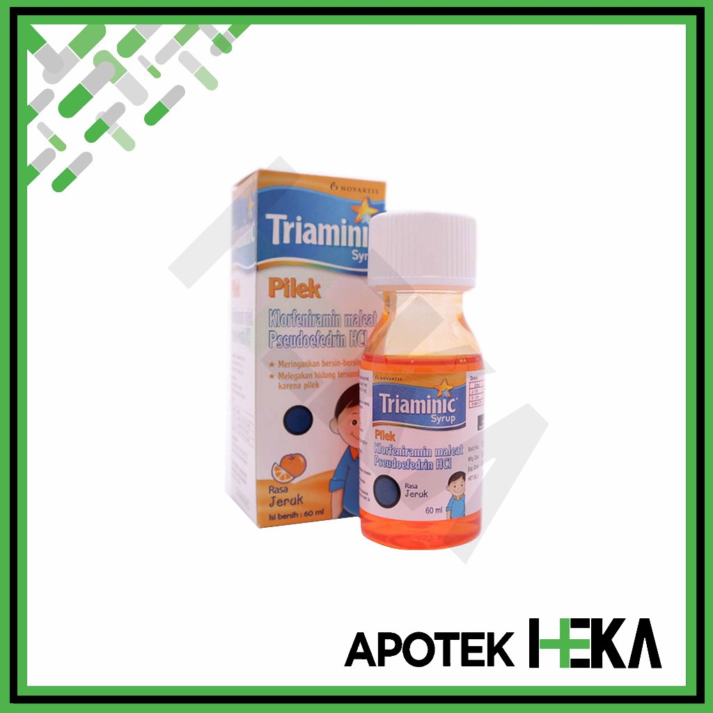 Jual Triaminic Syrup Pilek / Ekspektoran / Batuk Botol 60 ml - Sirup ...