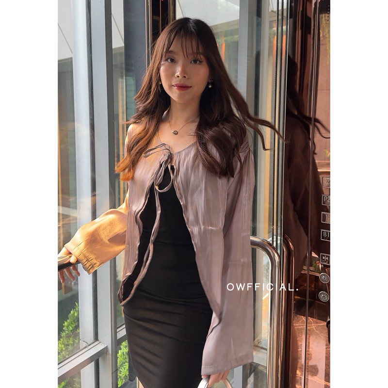 Jual ARA OUTER SHIMMER | Outer Wanita Shimmer Batwing Outer Cardigan ...
