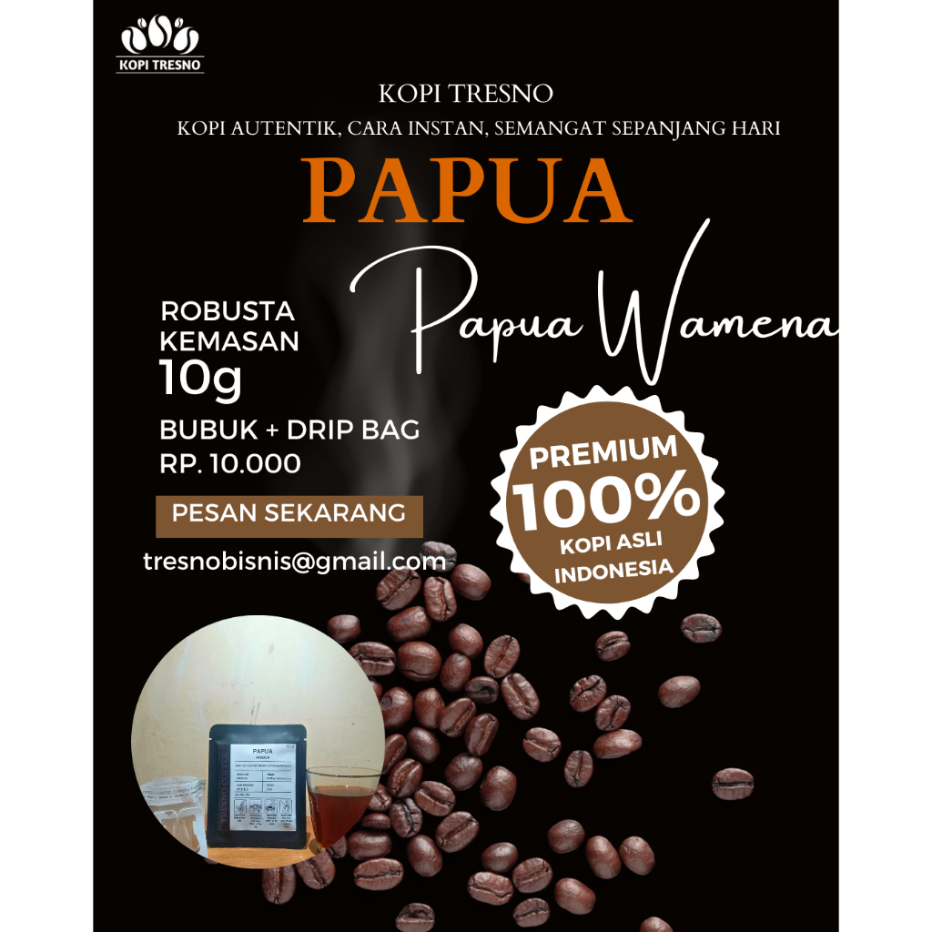 Jual Tresno Coffee Papua | Shopee Indonesia