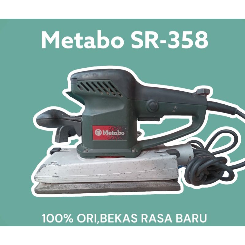 Jual Mesin Amplas Metabo Sr 358 & Makita 9045B Kondisi Second Mulus ...