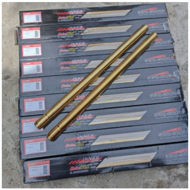 Jual Batang As Shock Depan Inner Tube 26mm 30mm 31mm 33mm Gold 2Tone Blue XXX Shopee Indonesia