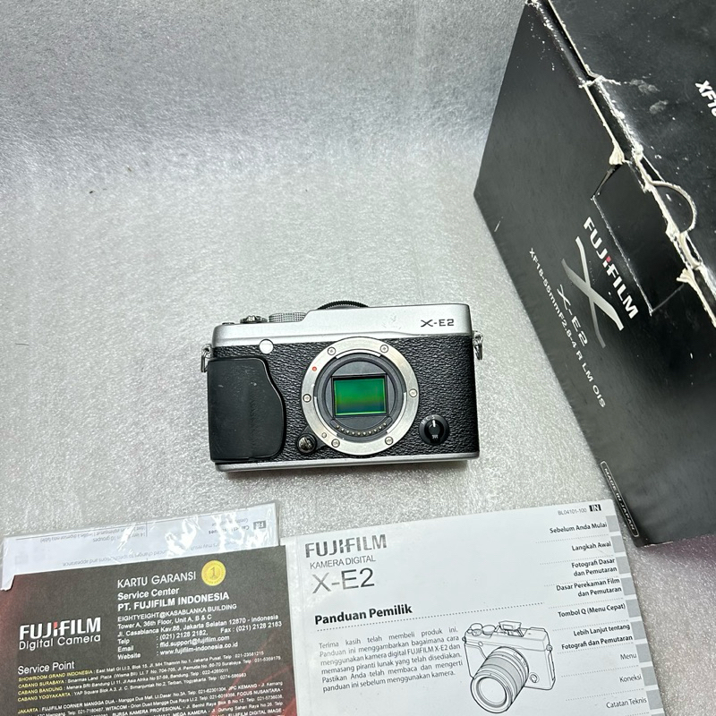 Jual FUJIFILM XE2 XE-2 BODY ONLY FULLSET ORIGINAL EX FFID | Shopee ...