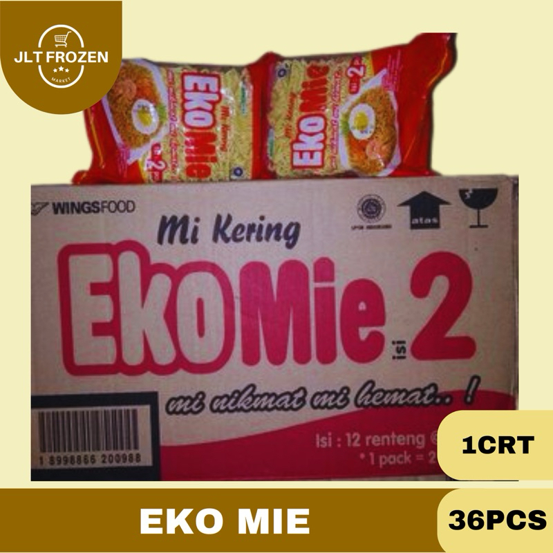 Jual Ekomie Mie instan Kering Kemasan 1 pack - 1 Carton | Shopee Indonesia