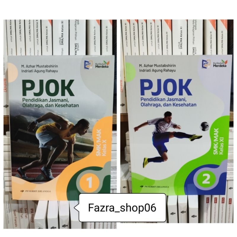 Jual NEW & ORI Buku PJOK Penjasorkes smk mak kelas 1 10 X, 2 11 XI ...