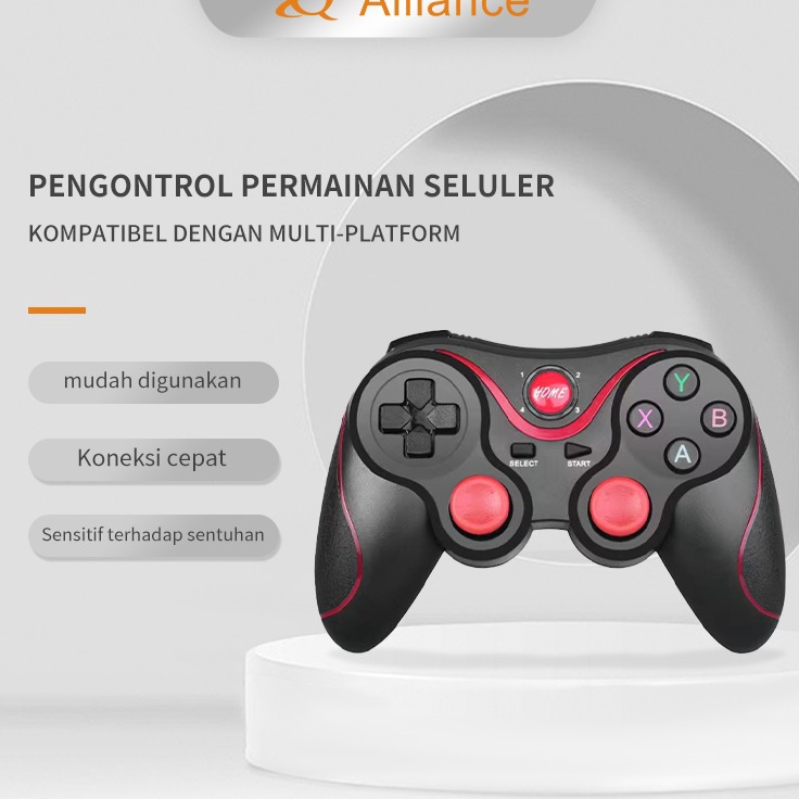 Jual Gamepad bluetooth nirkabel X3 yang terhubung langsung dengan