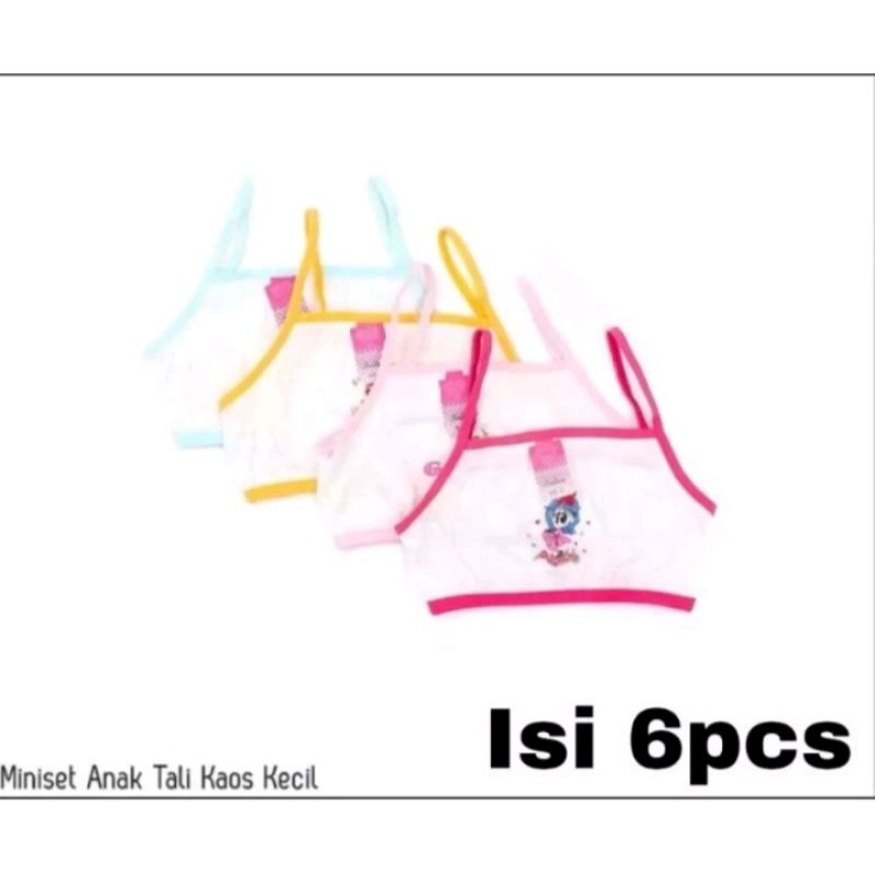 Jual 6pcs Miniset Anak SD Perempuan SMP Remaja ABG Mini Set BH Bra ...