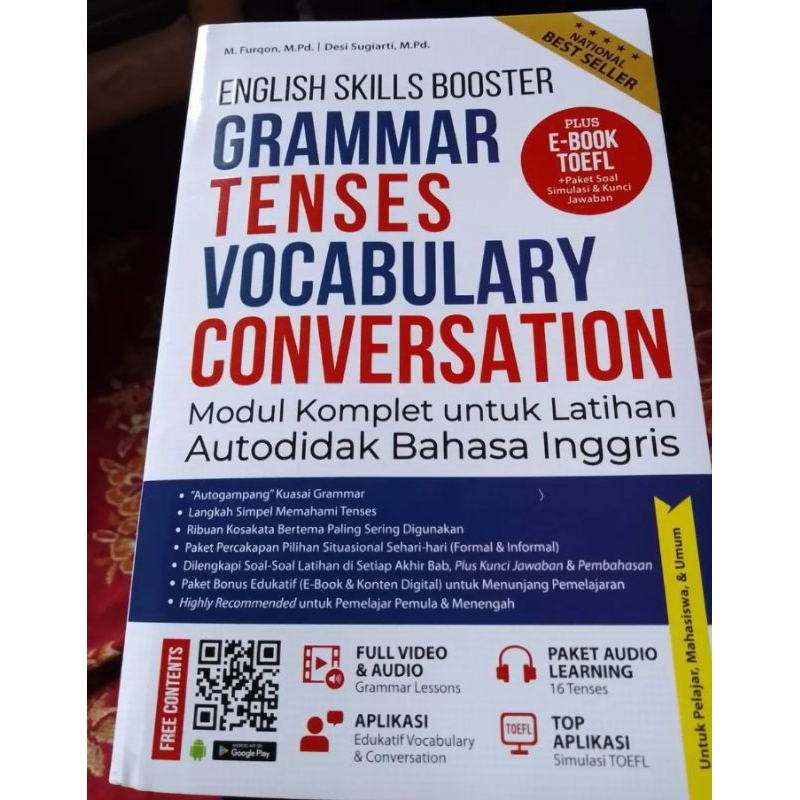 Jual Buku Belajar Bahasa Inggris English Skills Booster Grammar Tenses ...