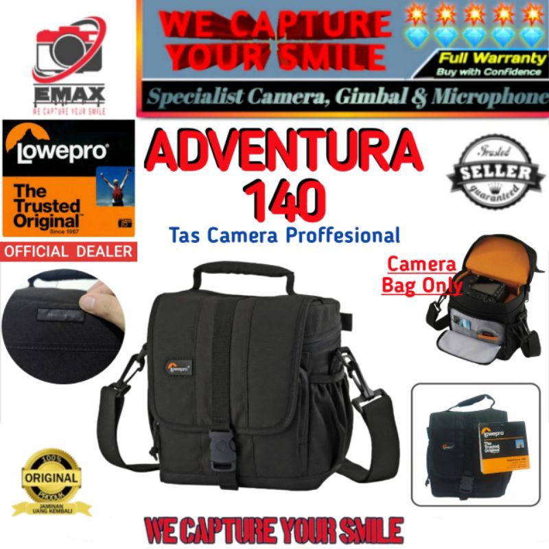 Sac Photo Lowepro Adventura 140 – Bandoulière – Occasion Bon état