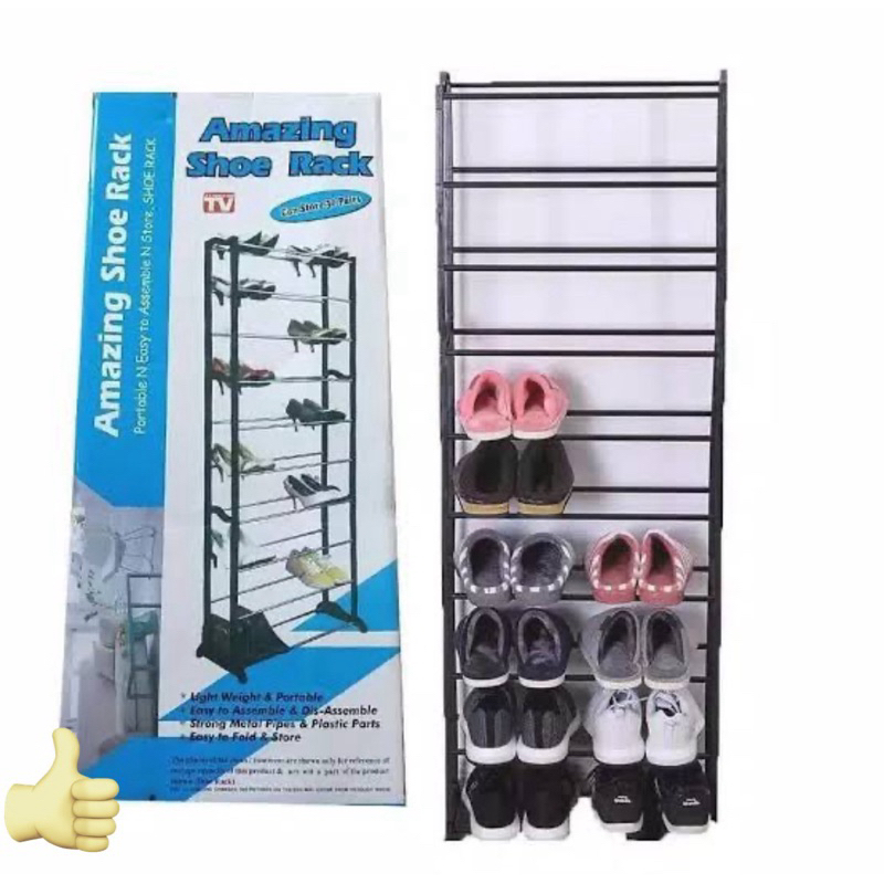 Jual rak sepatu amazing shoe rack | Shopee Indonesia