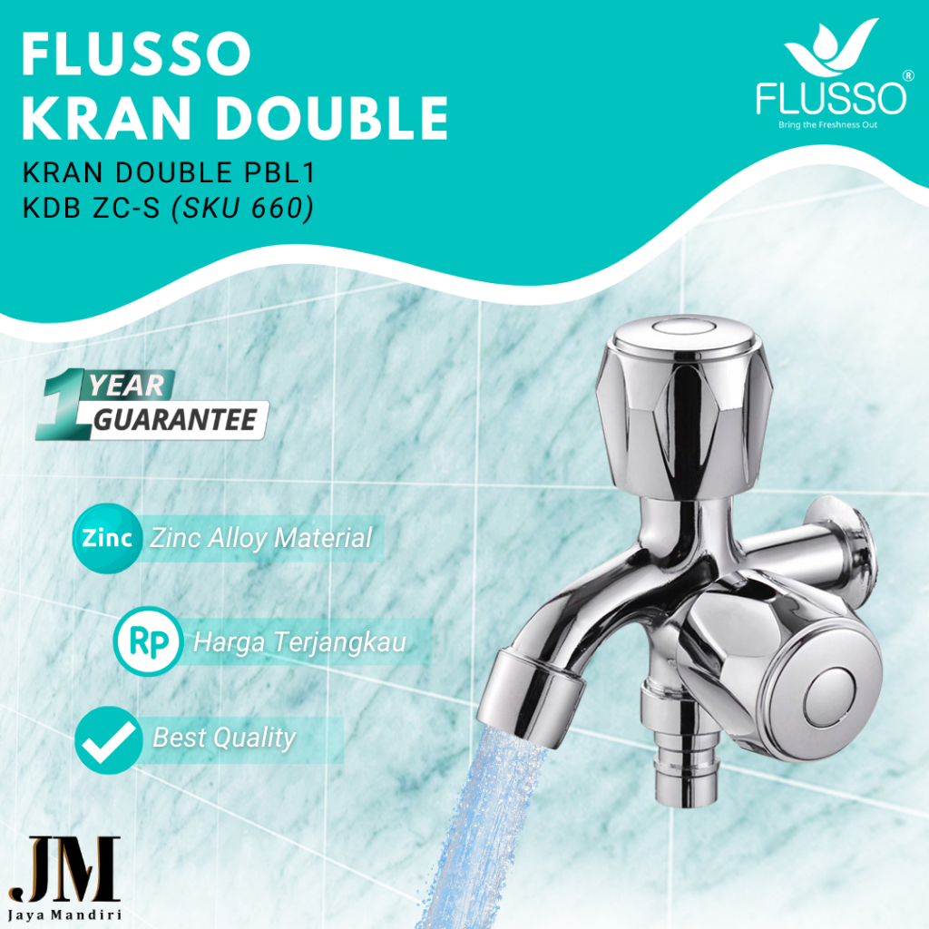 Jual Flusso Kran Cabang Shower Kran Mesin Cuci Warna Krom Shopee Indonesia