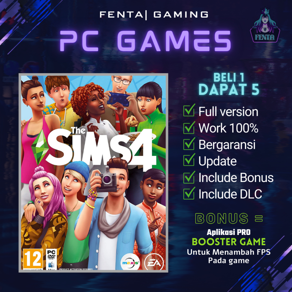 Jual The Sims 4 Digital Deluxe Edition Game Pc Game Laptop Shopee Indonesia 9981