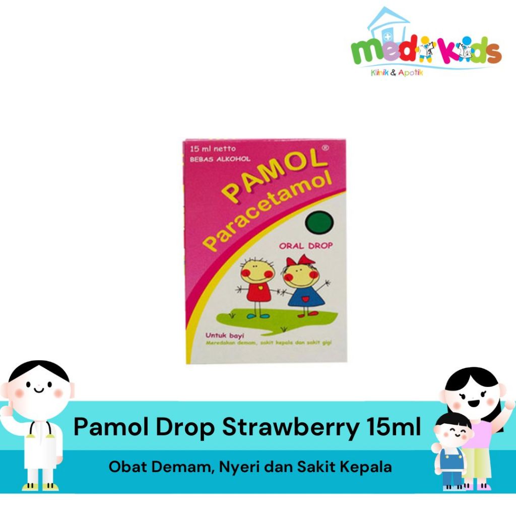 Jual Pamol Drop 15 ml Paracetamol untuk Bayi - Obat Penurun Demam
