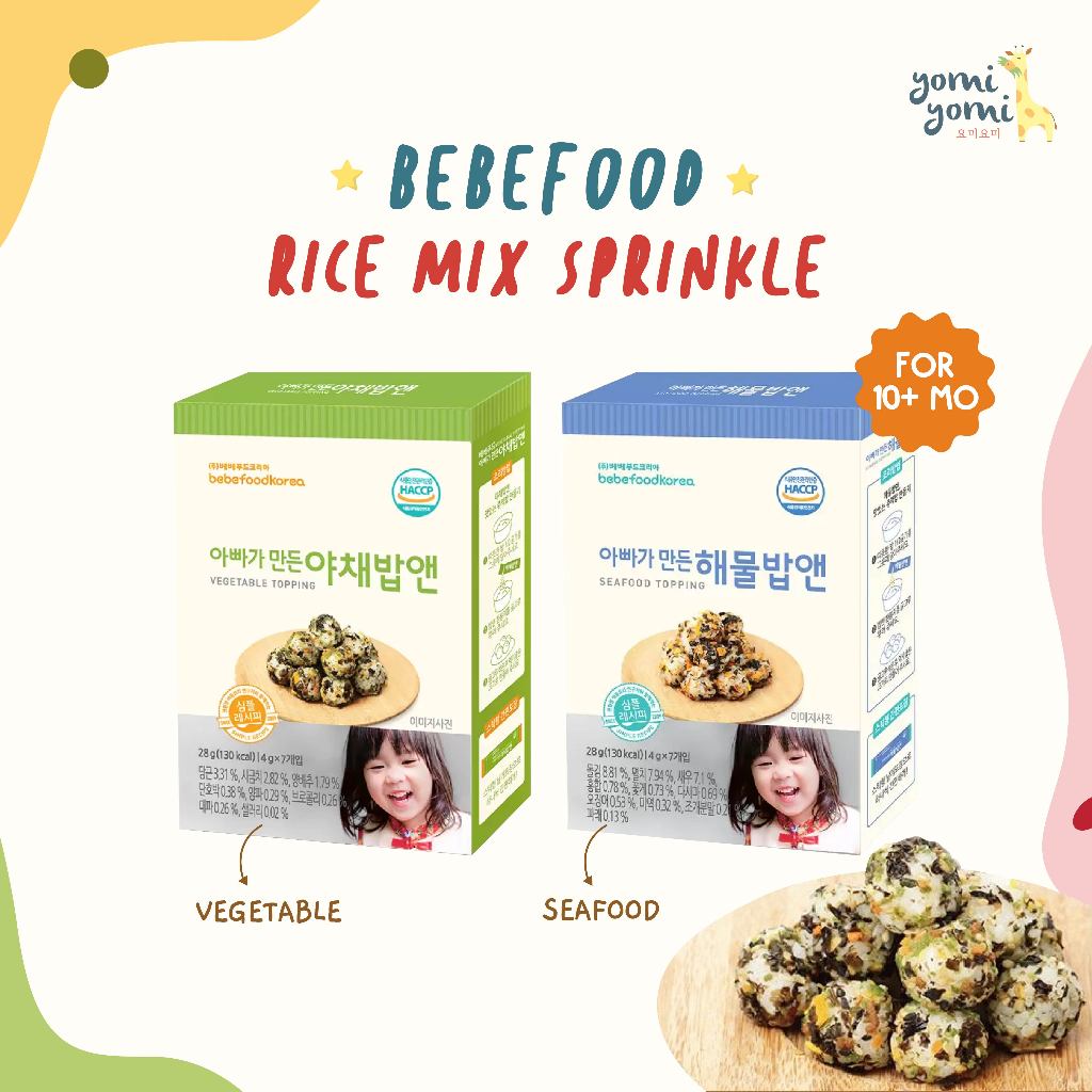 Jual RICE MIX & SPRINKLE/ KOREA BABY FOOD/KOREA BABY SNACK | Shopee ...