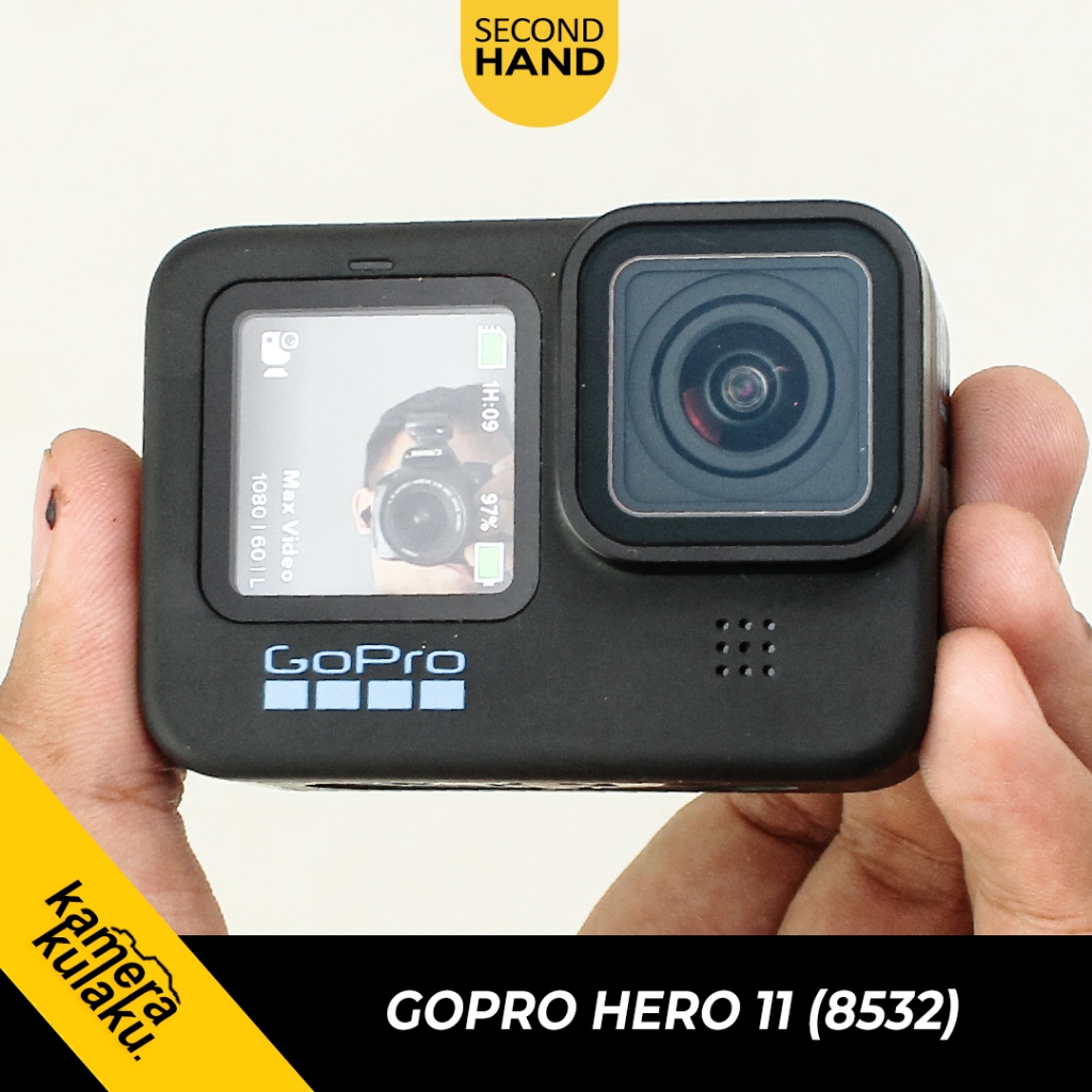 Jual Gopro Hero 11 Black Like New Fullset Bukan Gopro Hero
