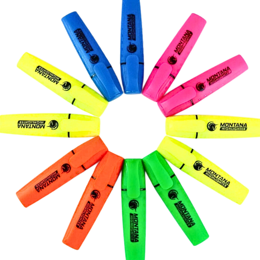 Jual Stabilo / Highlighter / Texliner / Penanda Warna Montana SH-1 ...