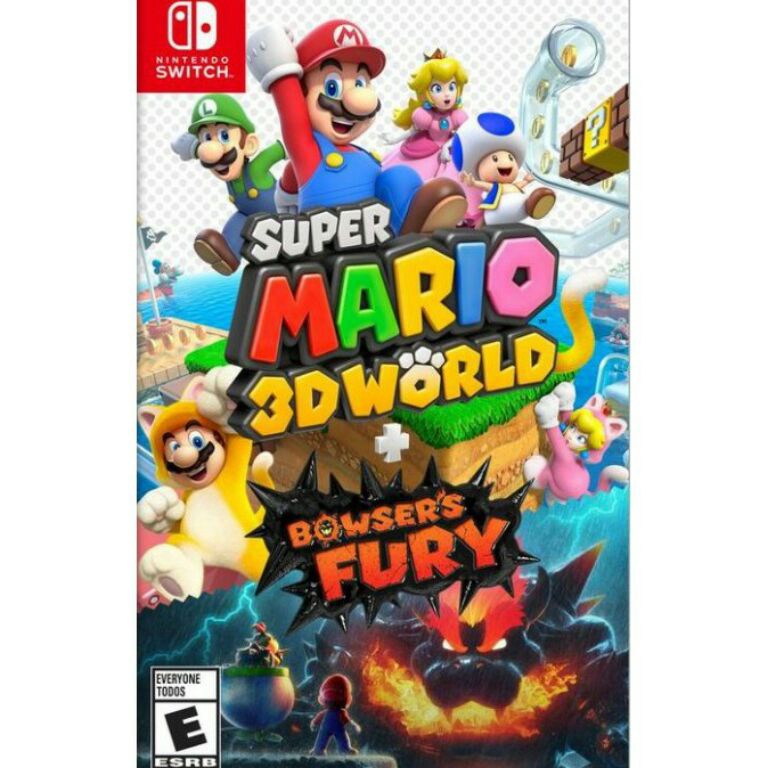 Jual ART E19B Super Mario 3D World Bowsers Fury Nintendo Switch digital ...