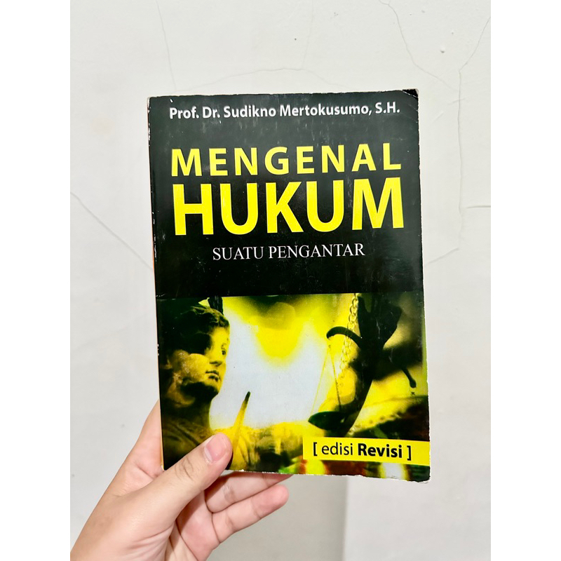 Jual Mengenal Hukum Suatu Pengantar By Sudikno Mertokusumo | Shopee ...