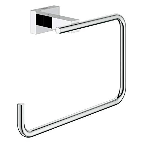 Jual GROHE 40510001 - Essentials Cube Towel Ring / Gantungan Handuk ...