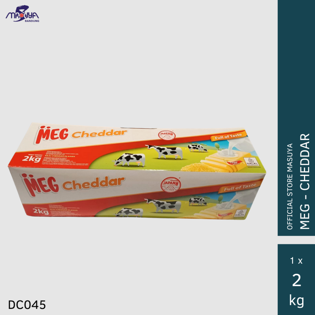 Jual MEG Cheese Cheddar 2kg | Shopee Indonesia