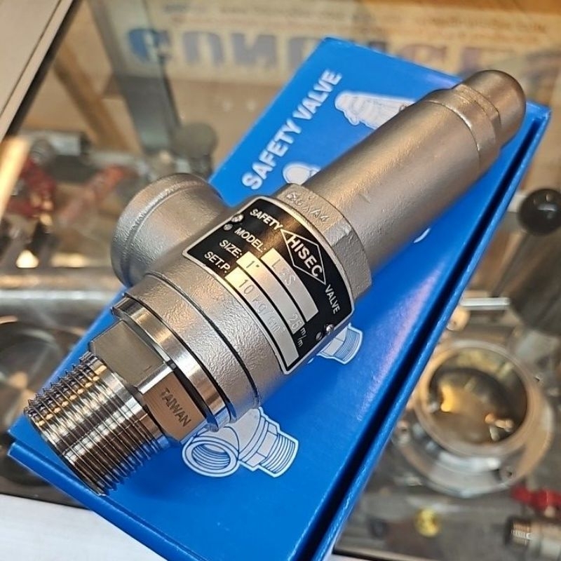 Jual Hisec Safety Valve Stainless 304 Drat 1