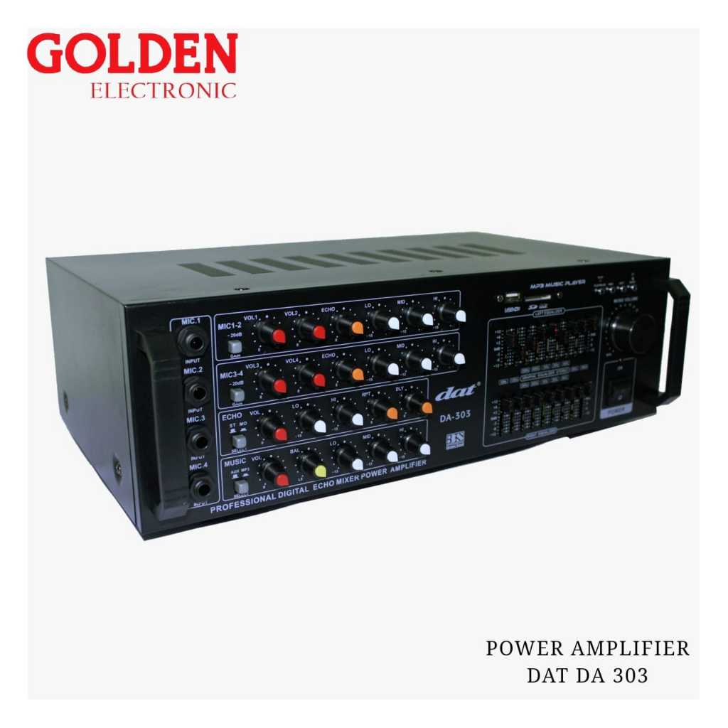 Jual Amplifier DAT DA-303 DSP | Shopee Indonesia