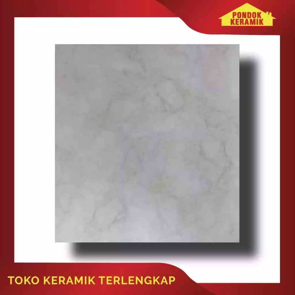 Keramik Lantai Massimo 60x60 Botswana L Grey Motif Marble