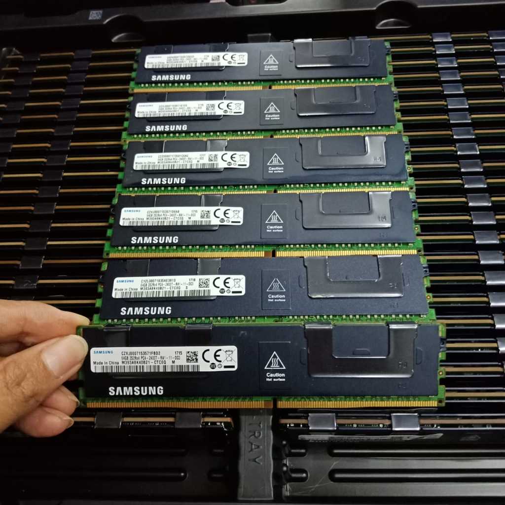 Jual Memory ram server 64Gb DDR4 Pc4-2400t/speed-19200 Ecc Register ...