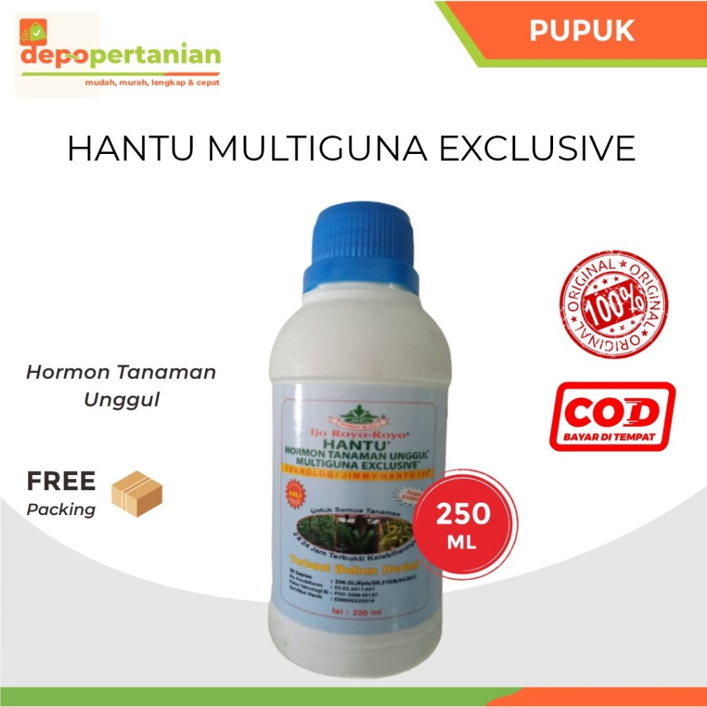 Jual Pupuk Zpt Hantu Multiguna Exclusive Ml Hormon Organik Cair Tanaman Shopee Indonesia