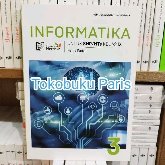 Jual ORI Buku Pelajaran Informatika TIK smp mts kelas 3 9 IX Kurikulum ...