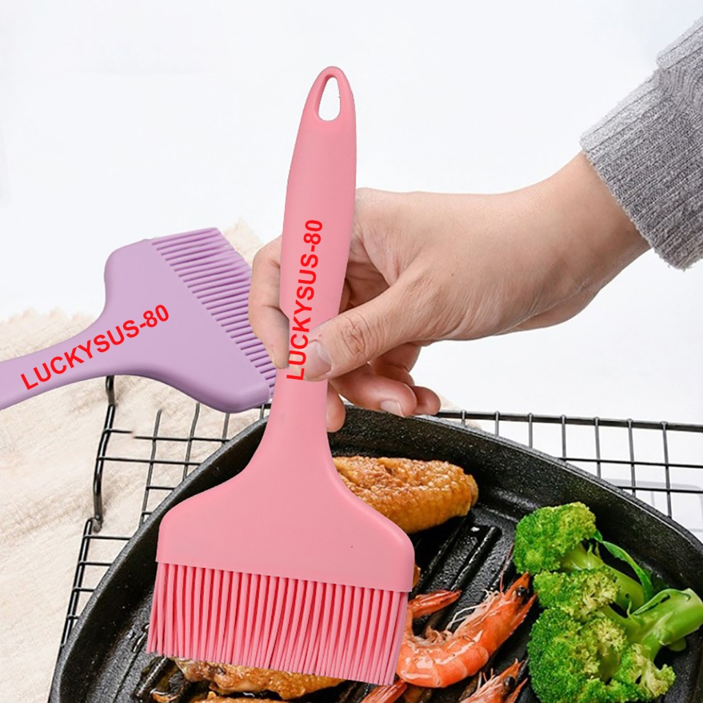 Jual kuas silicone kuas silikon oil brush kuas roti kuas masak tahan ...