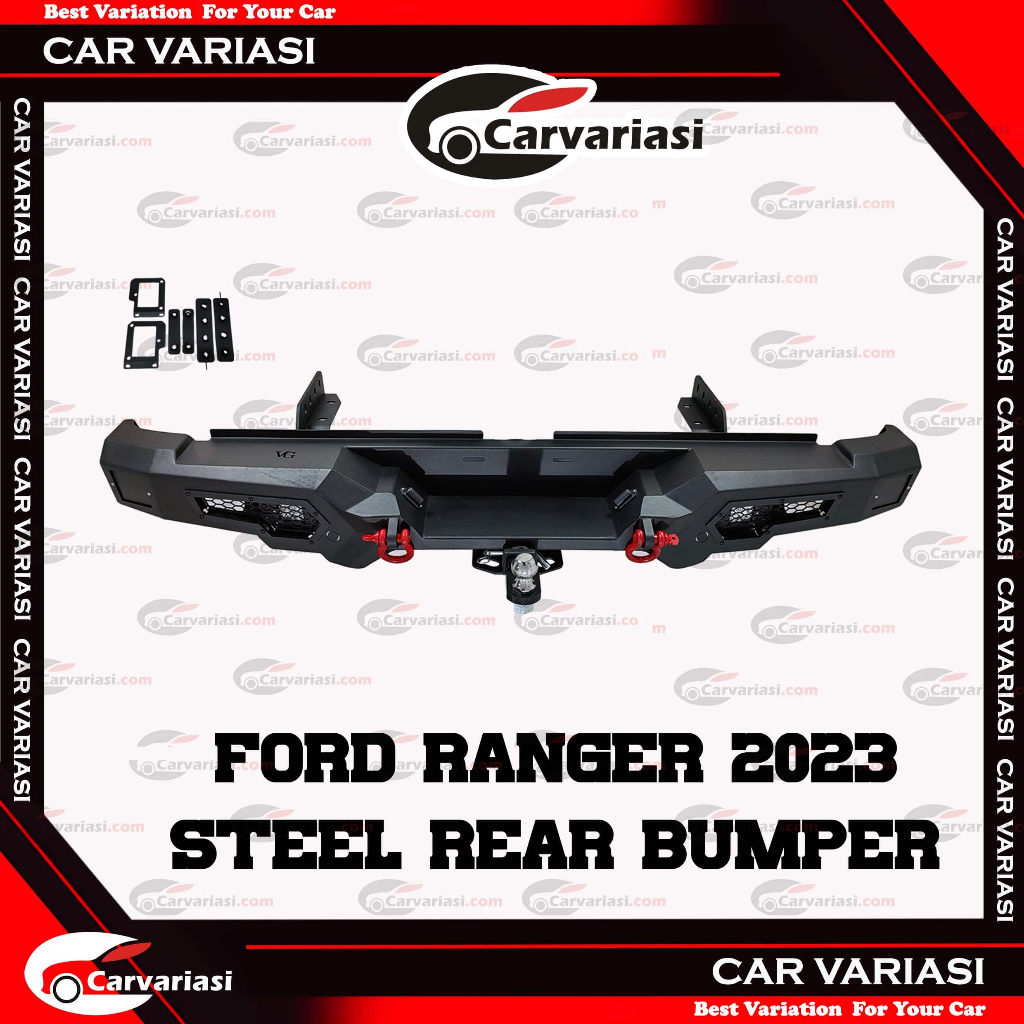 Jual STEEL REAR BUMPER RANGER BUMPER GUARD RANGER PULLBAR RANGER ...