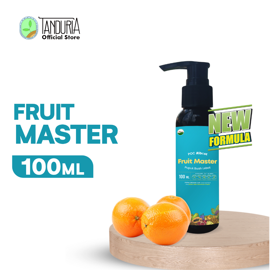 Jual Tanduria Ribost Fruit Master Pelebat Buah Pupuk Organik Cair Poc