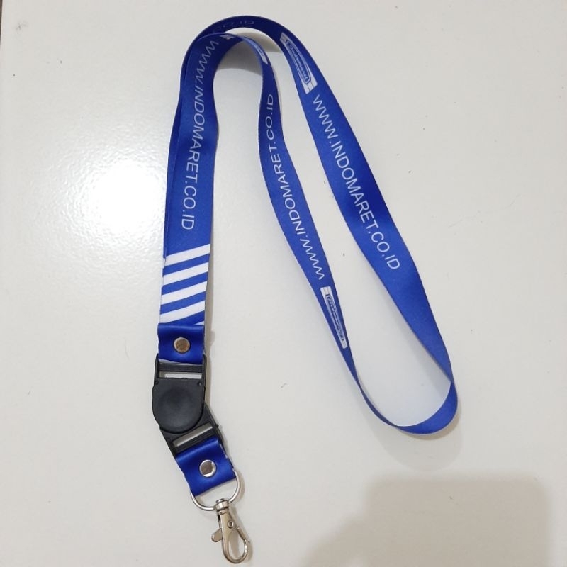 Jual Tali id card indomaret / tali lanyard indomaret / lanyard ...