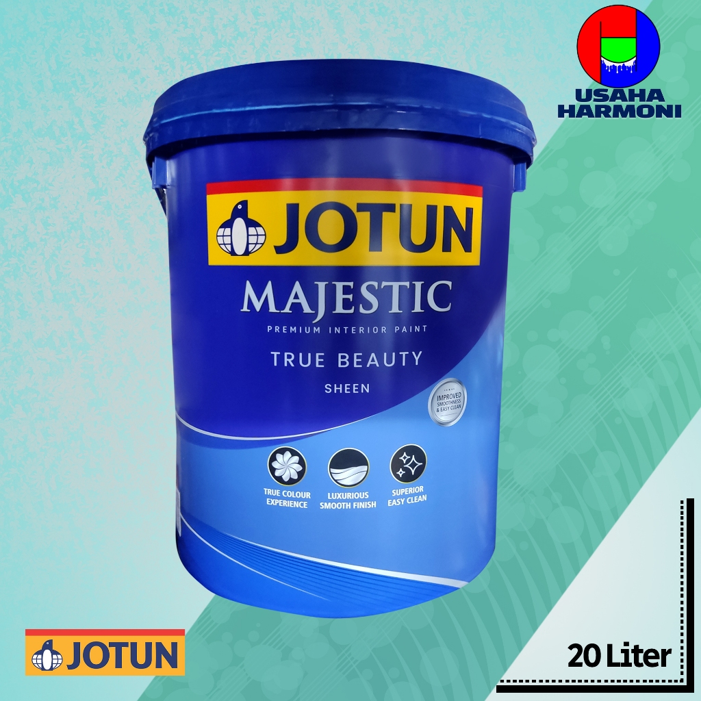 Jual Cat Tembok Jotun Majestic True Beauty Sheen Ukuran 20 Liter Shopee Indonesia 7002