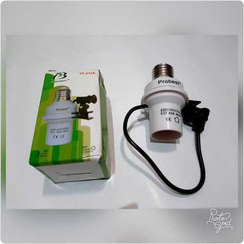 Jual Fitting Lampu Sensor Cahaya Untuk Segala Lampu Fiting Lampu ...