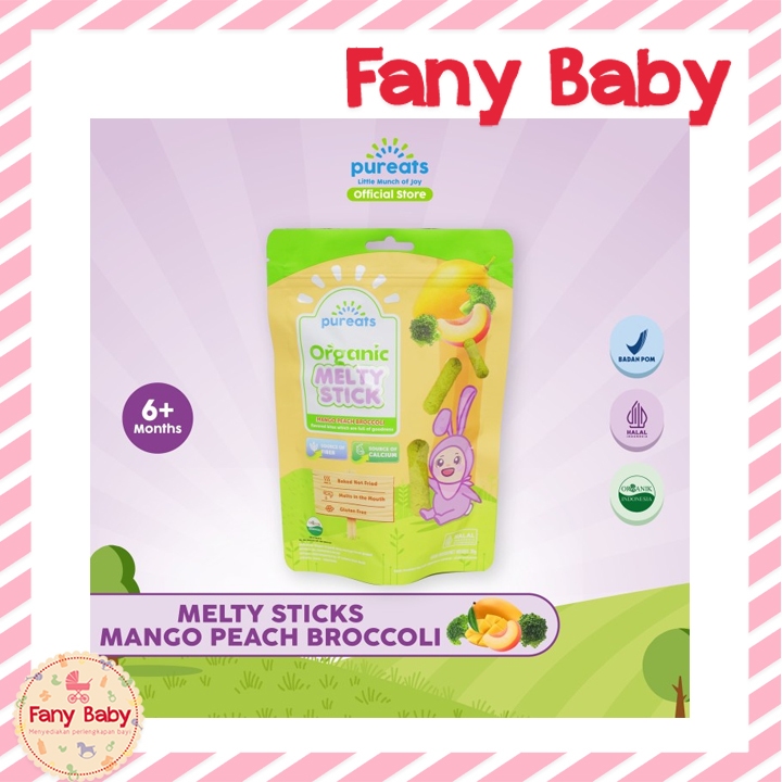 Jual PUREATS ORGANIC MELTY STICK 30GR | Shopee Indonesia