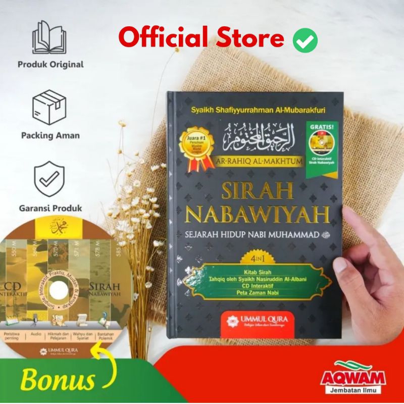 Jual ORIGINAL Buku Sirah Nabawiyah Nabawiyyah Sejarah Hidup Nabi ...